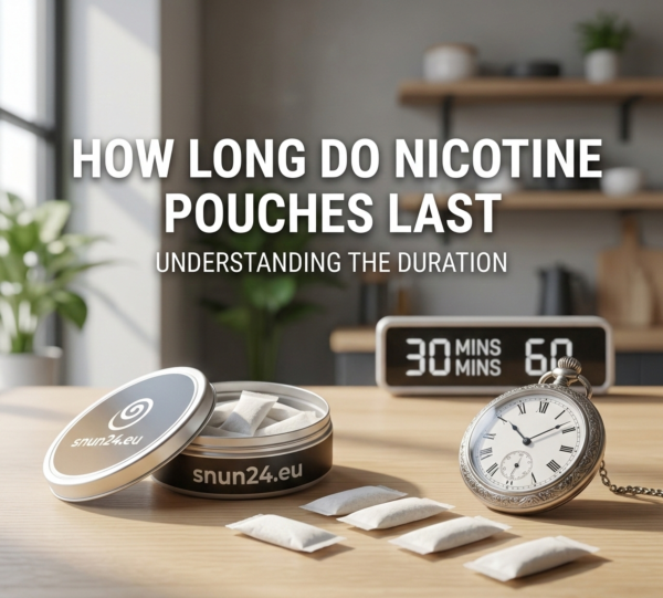 Wie lange halten Nicotine Pouches?