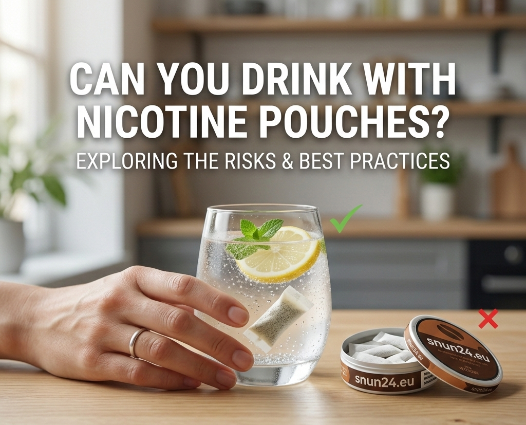Can You Drink With Nicotine Pouches